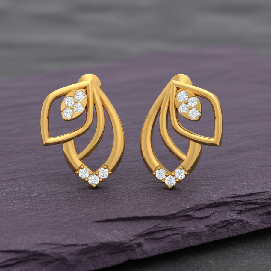 Classic Bloom Floral Petal Certified Diamond