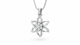 Flower Petal Diamond Glow