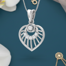 Load image into Gallery viewer, Nature-Inspired Heart Pendant