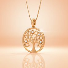 Load image into Gallery viewer, Tree of Life Open Diamond Radiance