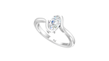 Fancy Oval One Stone Lab Grown Diamond