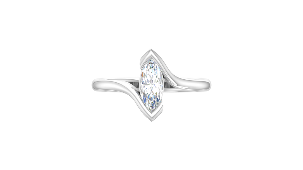 Fancy Marquise One Stone Lab Grown Diamond