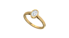 Load image into Gallery viewer, Oval With Round Diamond