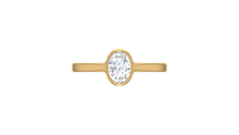 Load image into Gallery viewer, Oval With Round Diamond