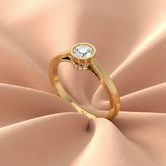 Round Center With Round Diamond