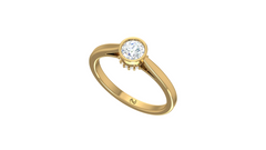 Round Center With Round Diamond