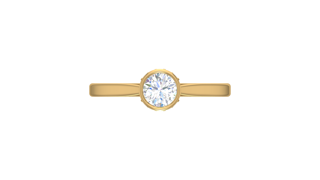 Round Center With Round Diamond