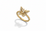 Opulent Symmetrical Butterfly Diamond
