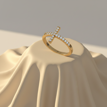 Load image into Gallery viewer, Tilted Horizontal Cross Diamond