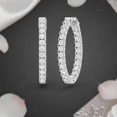 Inside Out - Oval Shape Lab Grown Diamond