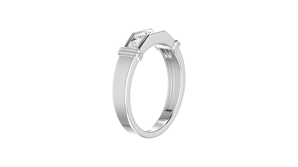 Gabled Setting Linear Channel Set