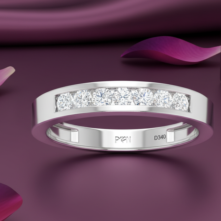 Inline Septet Jewel Splendour Seven Stone Diamond