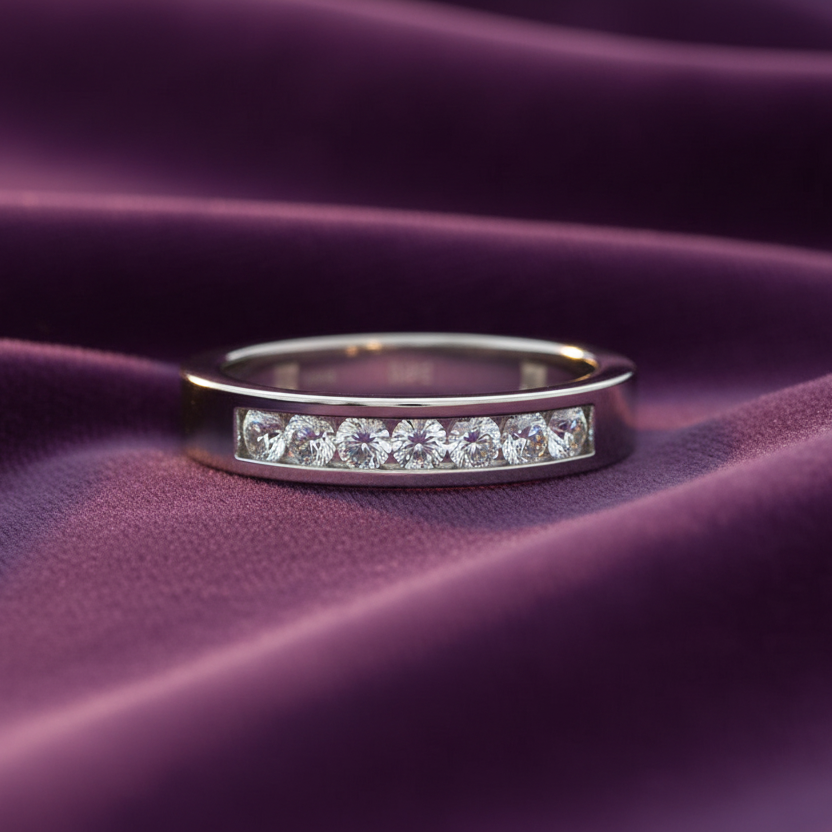 Inline Septet Jewel Splendour Seven Stone Diamond