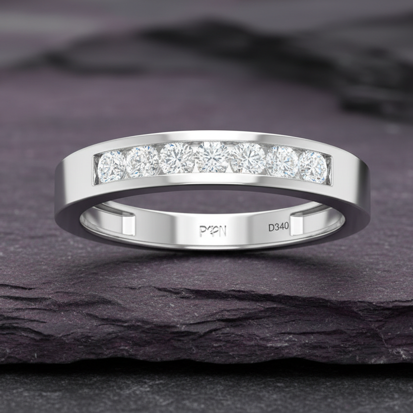 Inline Septet Jewel Splendour Seven Stone Diamond