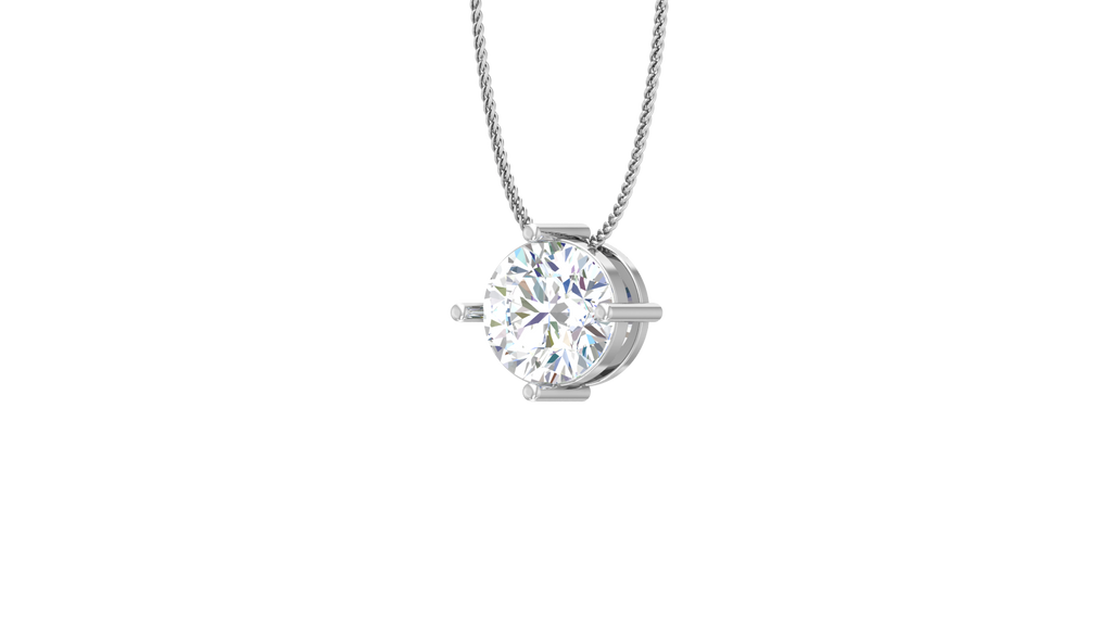 IGI cert. 1.50 ctw One Stone Round Lab Grown Diamond