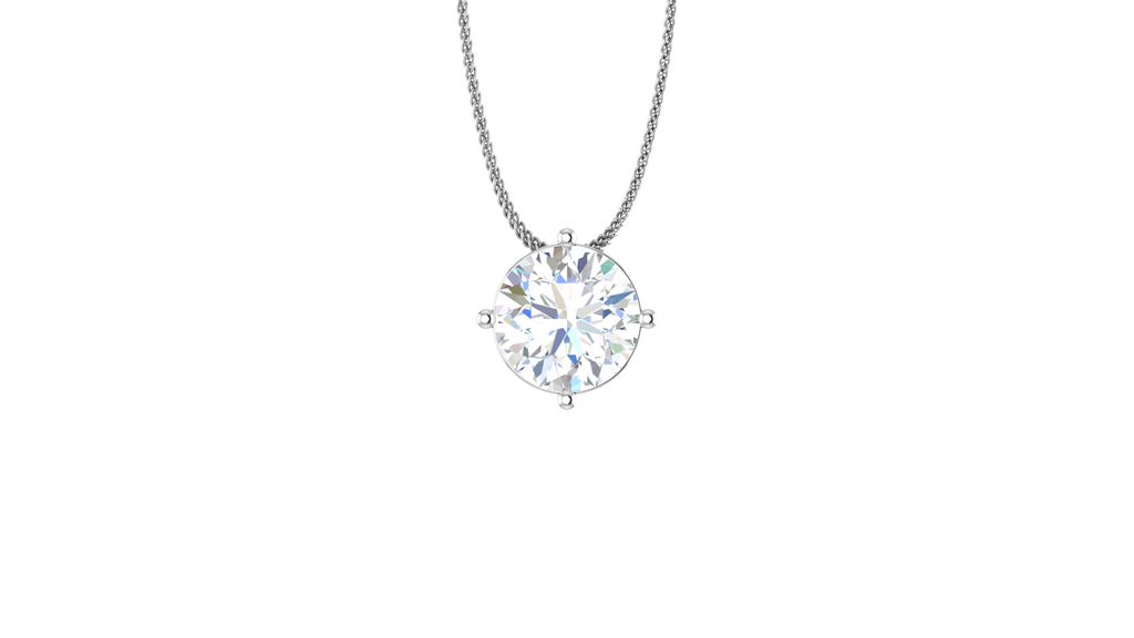 IGI cert. 1.50 ctw One Stone Round Lab Grown Diamond