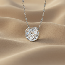 Load image into Gallery viewer, IGI cert. 1.00 ctw One Stone Round Lab Grown Diamond