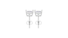 Load image into Gallery viewer, 0.85 ctw Princess Lab Grown Studs