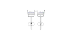 1.25 ctw Princess Lab Grown Studs