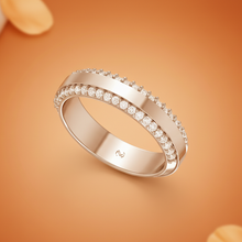Load image into Gallery viewer, Satin Matte Dual Texture Brilliant Encrusted Artisan Contrast