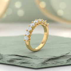 Traditional Nine Stone Diamond