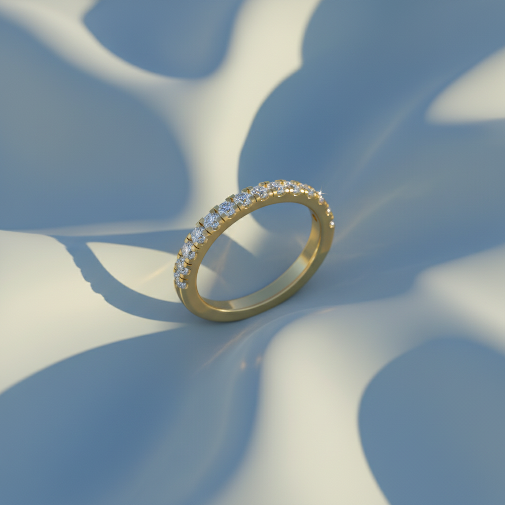 Traditional Timeless Half-Eternity Scintillating