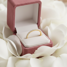 Load image into Gallery viewer, Elevated Four-Claw Encrusted Open-Prong Airy Scintillating Diamond