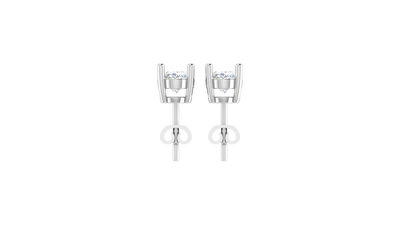 1.00 ctw Oval Lab Grown Studs