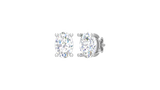 1.00 ctw Oval Lab Grown Studs