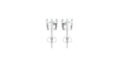 1.00 ctw Pear Lab Grown Studs