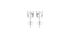 1.00 ctw Pear Lab Grown Studs