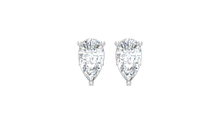 Load image into Gallery viewer, 1.00 ctw Pear Lab Grown Studs