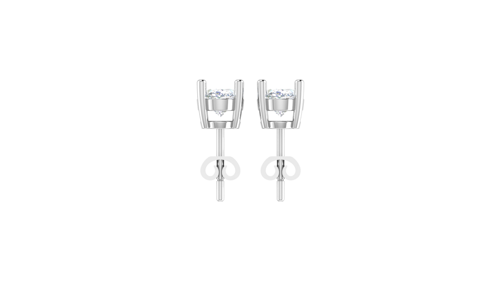 1.50 ctw Oval Lab Grown Studs