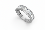 Single Row Channel Set Diamond