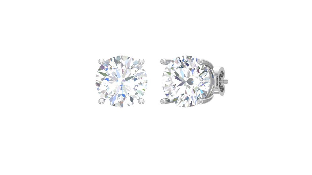 3.00 ctw Round Lab Grown Studs