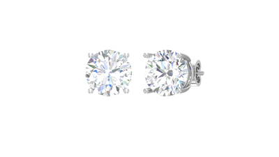 3.00 ctw Round Lab Grown Studs