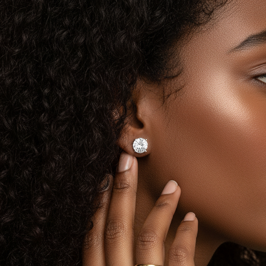 3.00 ctw Round Lab Grown Studs