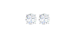 3.00 ctw Round Lab Grown Studs