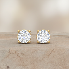 3.00 ctw Round Lab Grown Studs