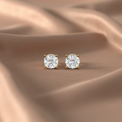 3.00 ctw Round Lab Grown Studs