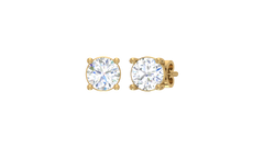 3.00 ctw Round Lab Grown Studs