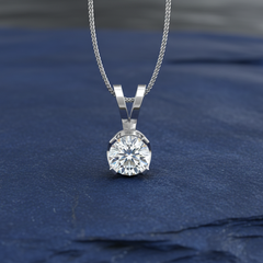 IGI cert. 1.75 ctw One Stone Round Lab Grown Diamond