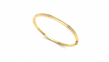 Load image into Gallery viewer, Classic Single Line Diamond Daily Wear Bangle
