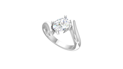 IGI cert. 2.00 ctw Oval Lab Grown