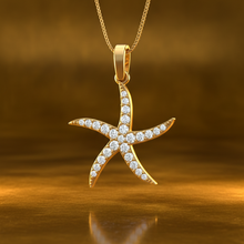 Load image into Gallery viewer, Sea Star Diamond Accent Sparkle