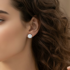 1.50 ctw Round Lab Grown Studs