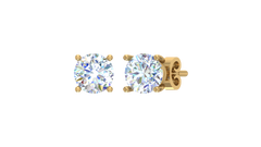 1.00 ctw Round Lab Grown Studs