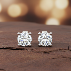 0.50 ctw Round Lab Grown Studs