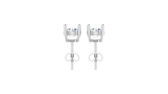 2.15 ctw Round Lab Grown Studs