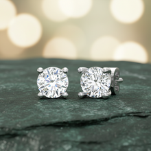 Load image into Gallery viewer, 0.40 ctw Round Lab Grown Studs